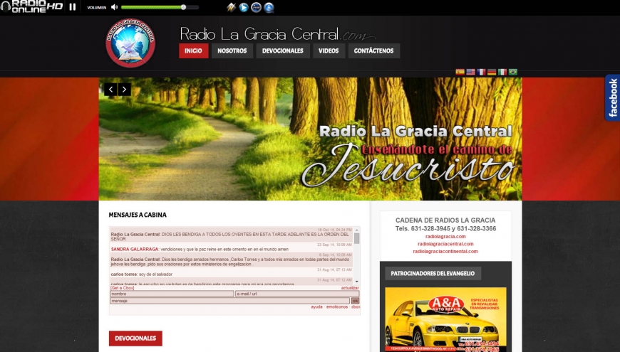 radiolagraciacentral.com - NY, USA